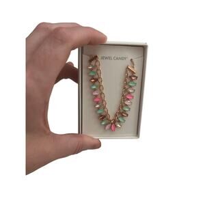 Bomb party Jewel Candy The Jasmina Bracelet Peach Honeydew